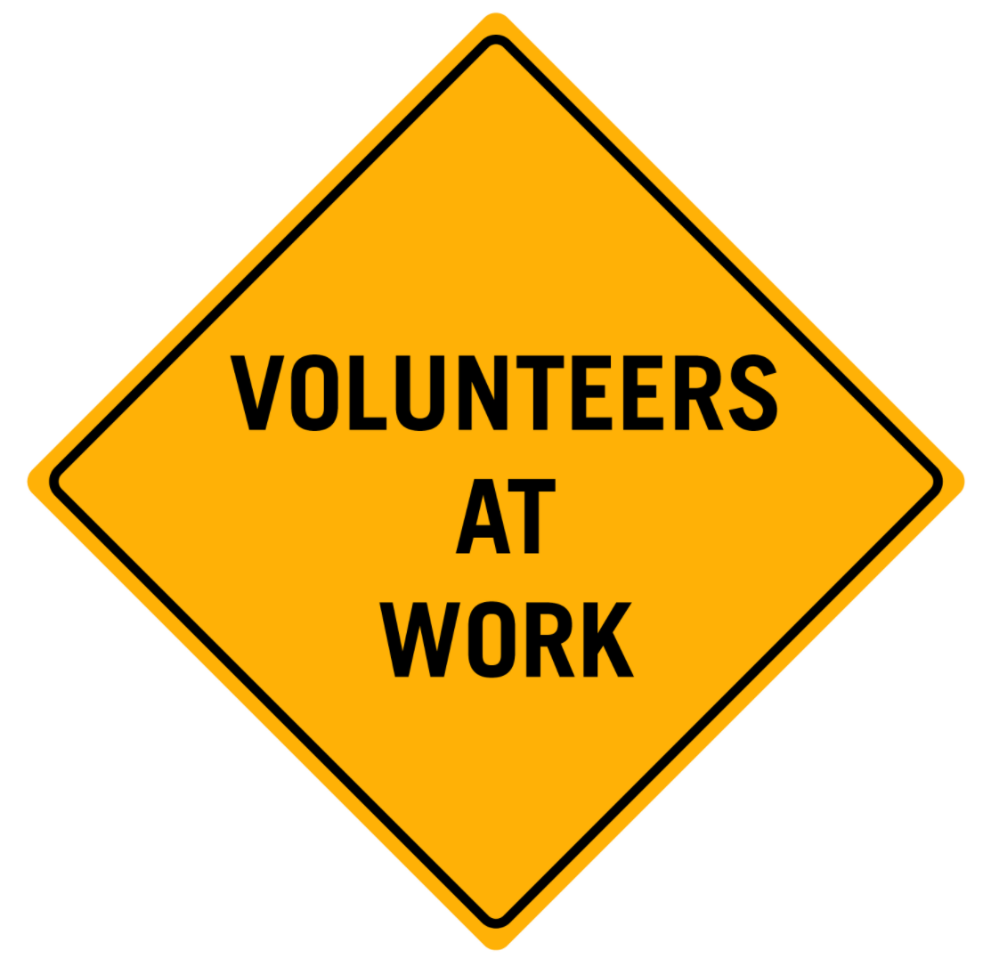 Volunteer-Sign Volunteers at Work Image