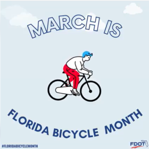 FDOT March Florida Bicycle Month