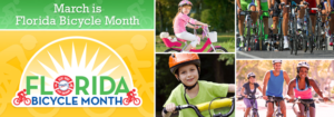 March Florida Bicycle Month Logo