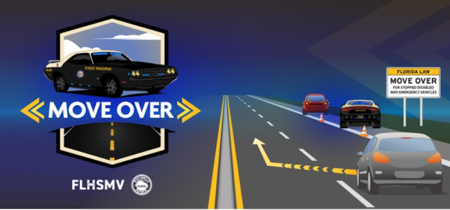 Move Over FLHSMV banner