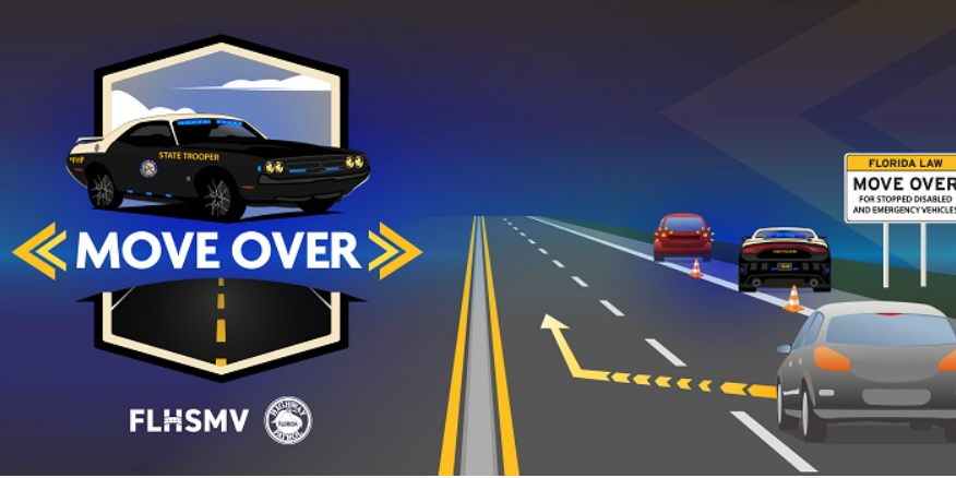 Move Over 2024 Move Over FLHSMV banner