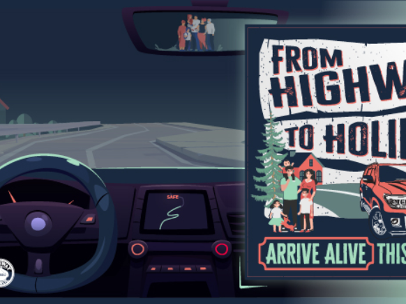 November Holiday Campaign Arrive Alive banner