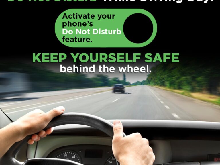 Oct 15 Do NOT Disturb While Driving Day 2